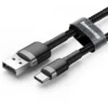 Baseus gevlochten USB-A naar USB-C kabel 3A